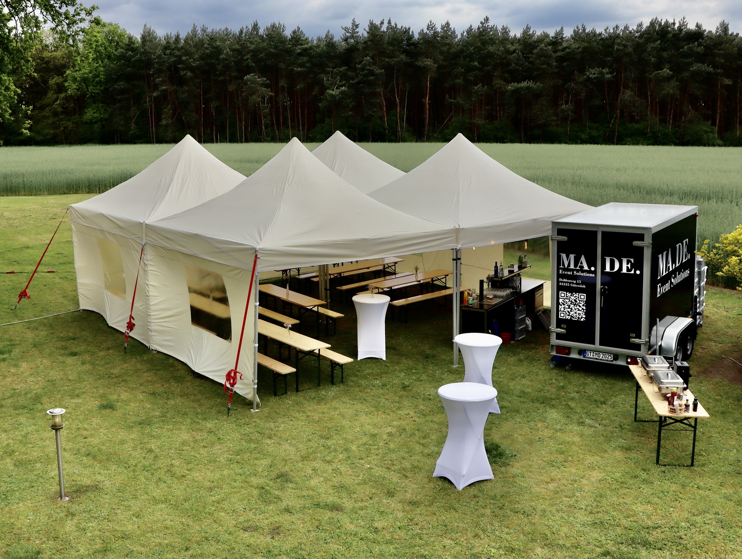Vierfach-Pagode 8 x 8 m 