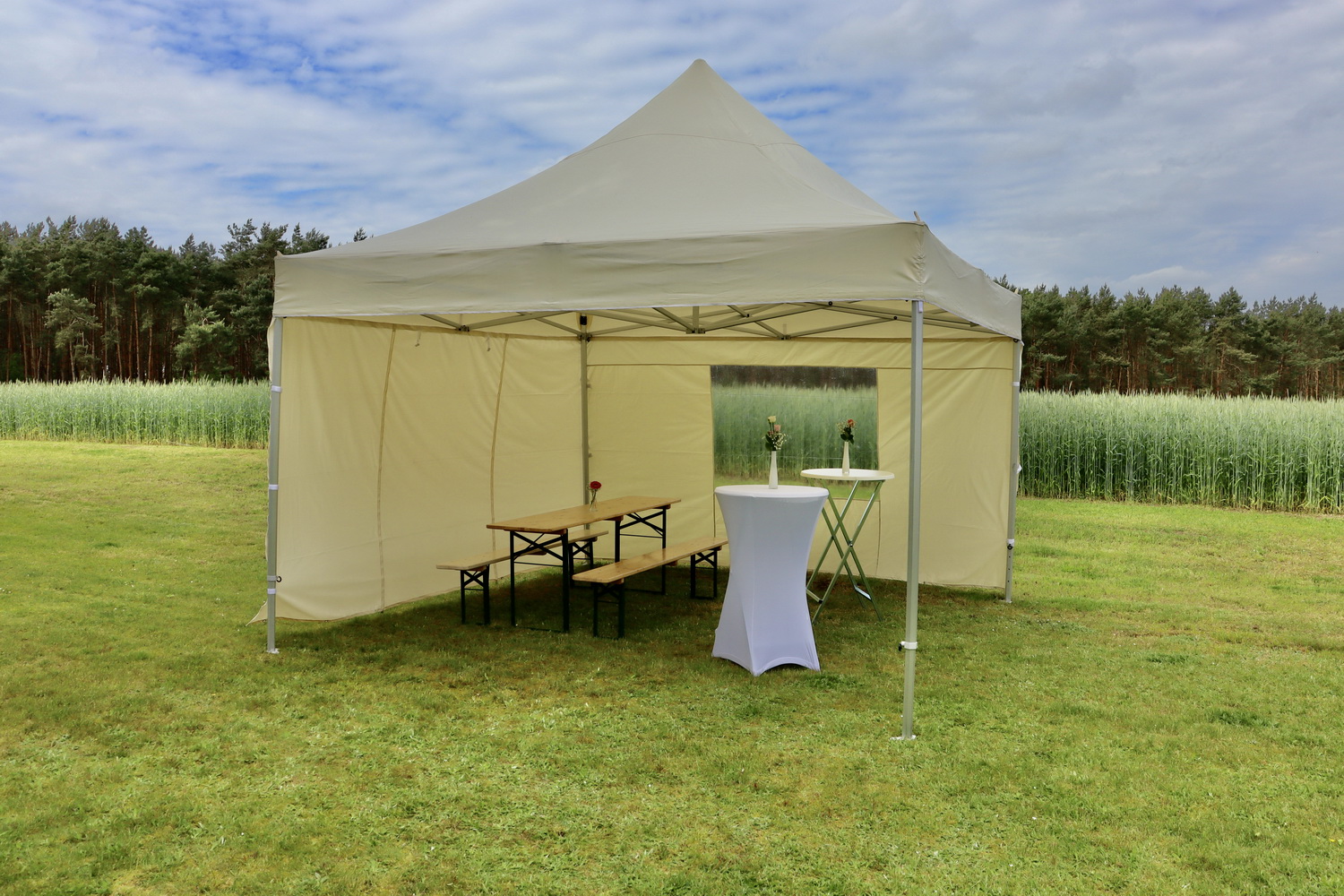 Einzel-Pagode 4 x 4 m 