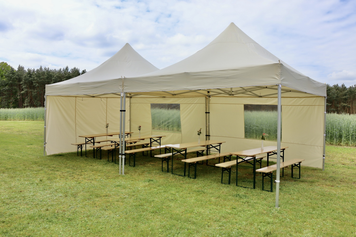 Doppel-Pagode 4 x 8 m  